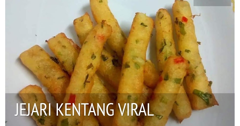 Cara Buat Resepi Jejari Kentang Viral Yang Sangat Mudah 