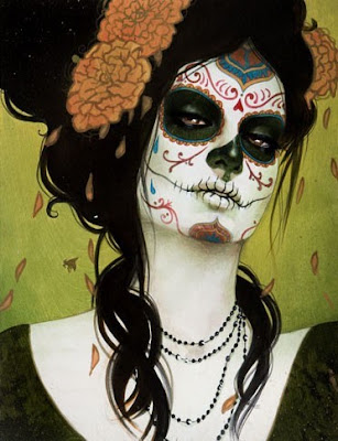day of the dead art. Day Of The Dead Art - El Dia