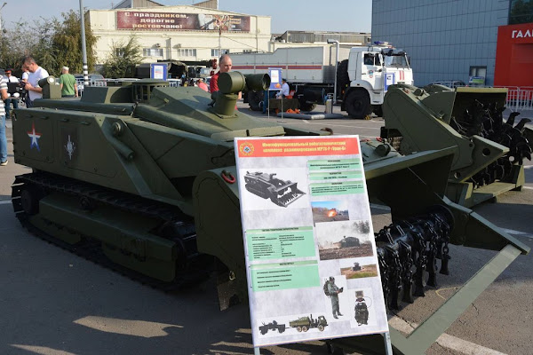 [VIDEO] Ukraine : L’armée russe a envoyé des robots Uran-6 dans le Donbass