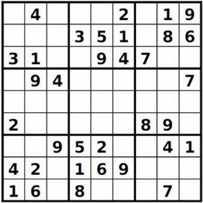 Free Sudoku Printable Puzzles on Also Find Links To Printable Sudoku Puzzles That Are Easy And Hard