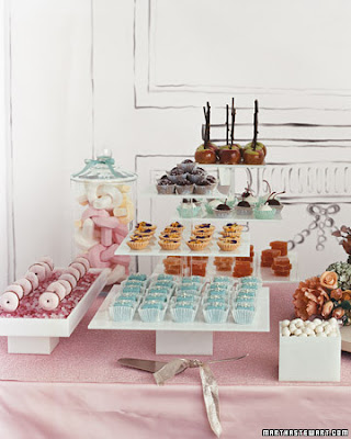  work for Martha Stewart's Breakfast at Tiffany's themed wedding