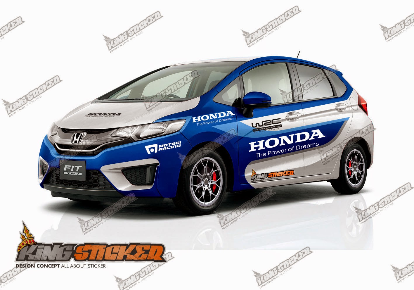 Kumpulan Modifikasi Stiker Mobil Honda Mobilio Terlengkap