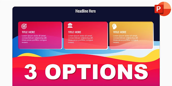 Creating a Gradient Options Infographic Slide in PowerPoint