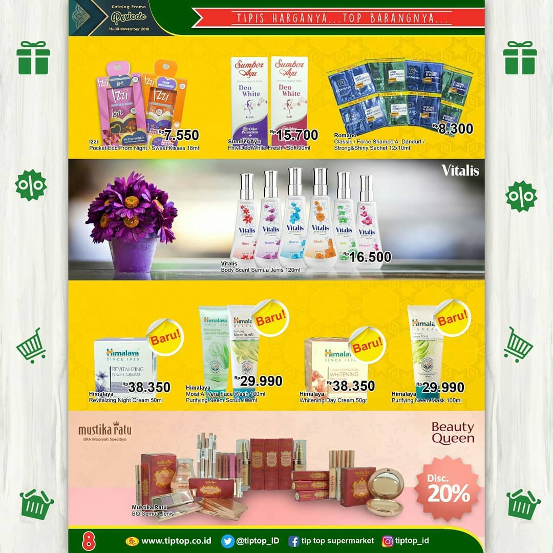 TipTop - Promo Katalog Periode 16 - 30 November 2018