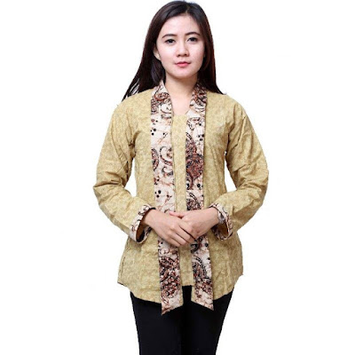 Kumpulan Model Baju Batik Kantor Terbaru