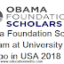 Obama Foundation Scholars Program at University of Chicago in USA 2018