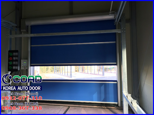 Cửa cuốn nhanh, cửa cuốn tốc độ cao, cửa đóng mở nhanh, high speed door, COAD,