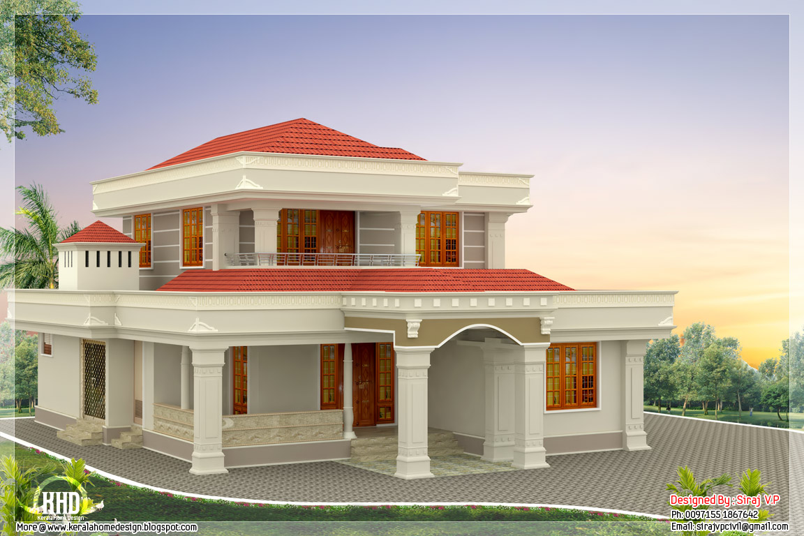 Beautiful Indian  home  design  in 2250 sq feet Kerala  Home  