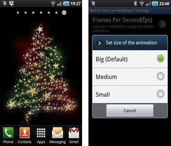 Christmas Tree Live Wallpaper 1