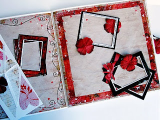 Handmade Valentines Day Scrapbook