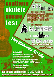 southern ukulele square fest flyer