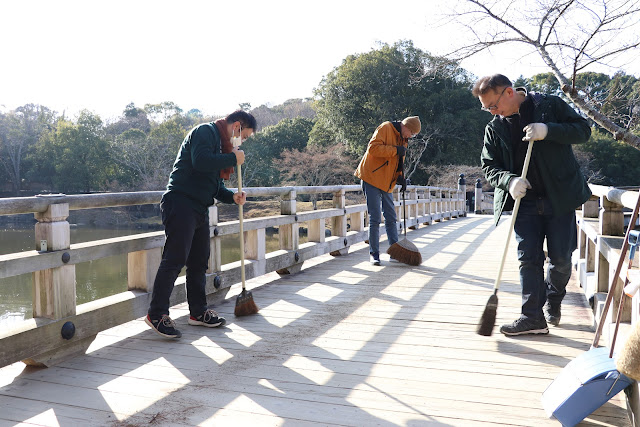 奈良公園清掃活動