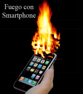 experimento casero de como hacer fuego con un smartphone