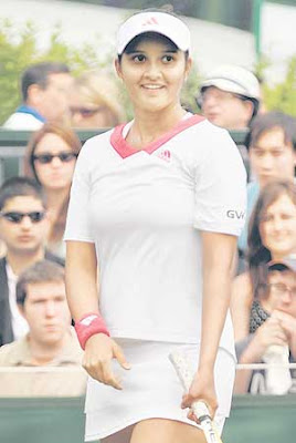 Sania Mirza Wimbledon 2009 Photos