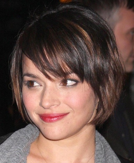 layered hairstyles with bangs. Short layered hairstyles are