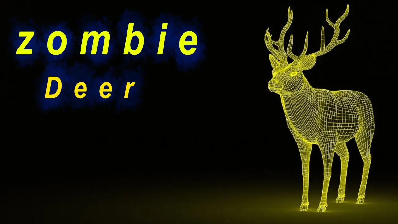 zombie, zombie deer, zombie deer disease 2024, zombie deer disease in yellowstone,