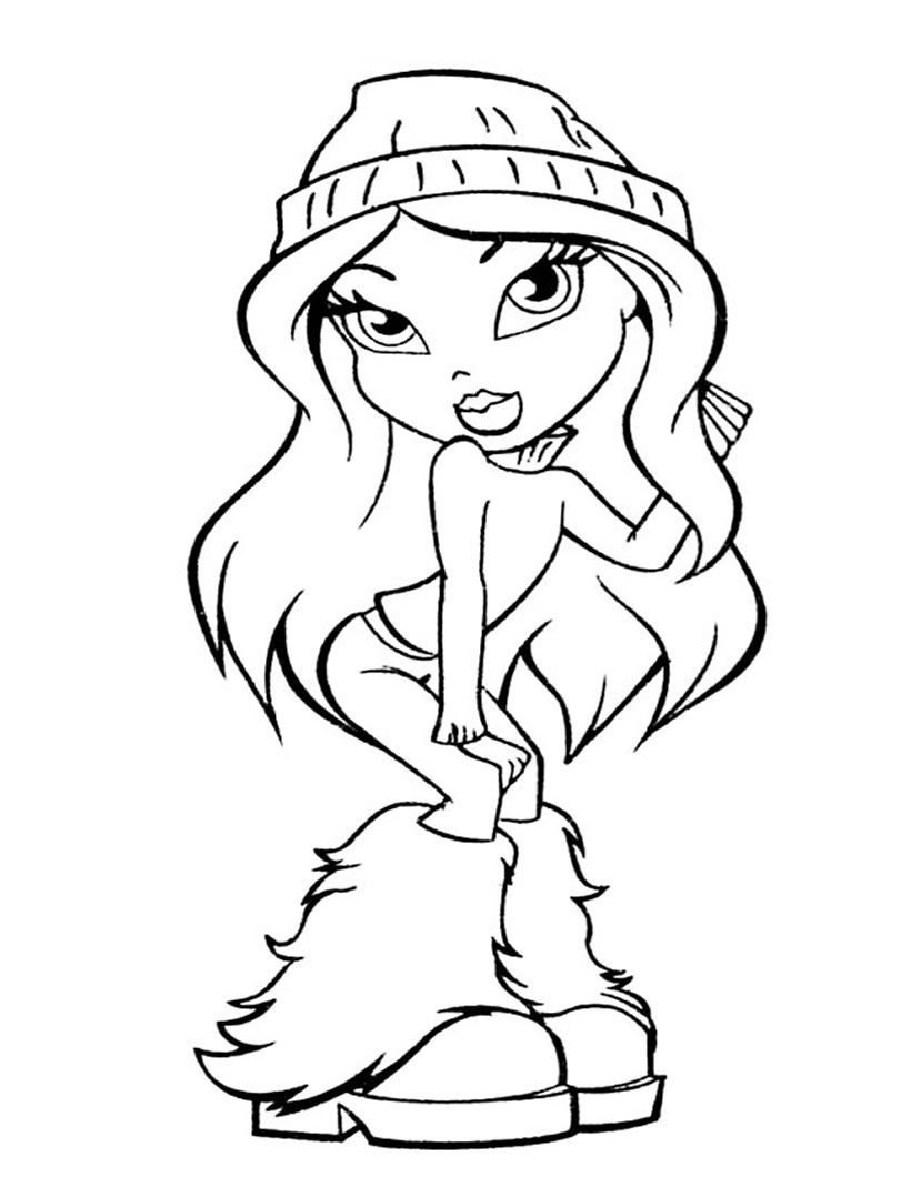 Download Bratz Coloring Pages | Learn To Coloring