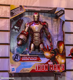 Hasbro 2013 Toy Fair Display Pictures - Iron Man 3 - Sonic Blastic Iron Man