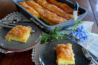Greek Custard Pie with Sirup-Galaktoboureko