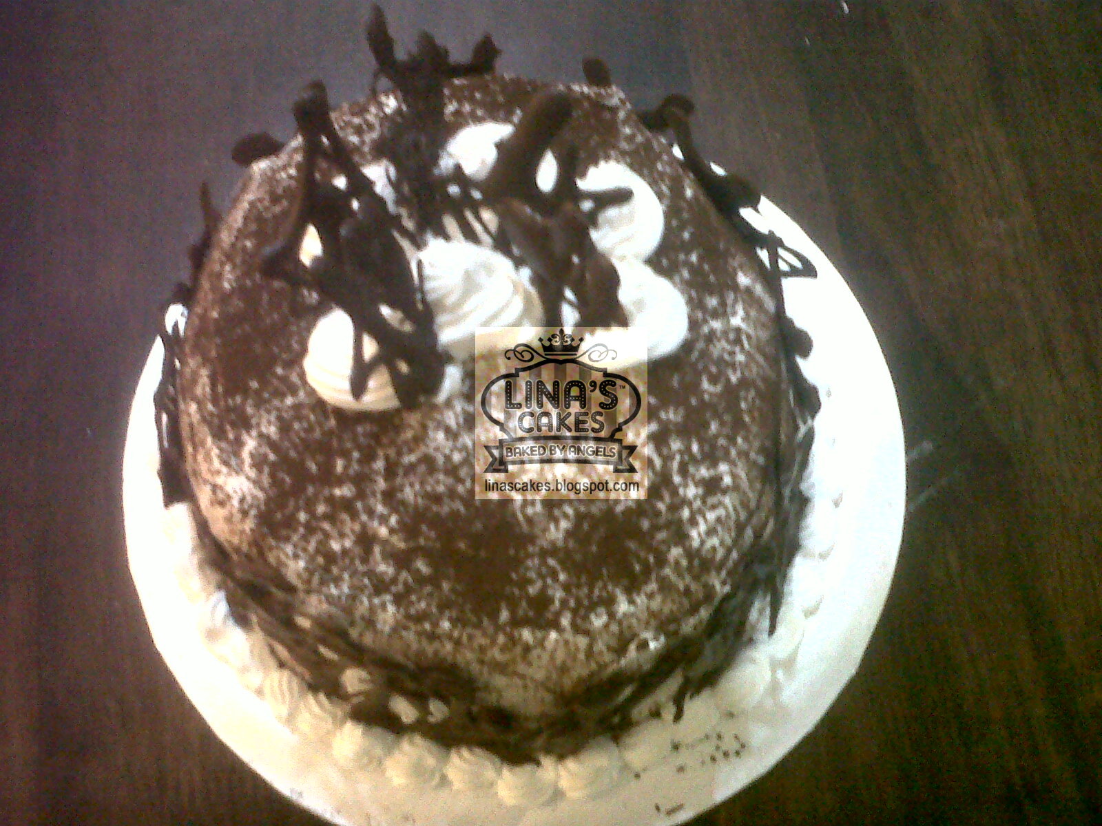 by Tiramisu decoration  cake chocolate LinasCakes Baked   with cake Angels: tiramisu decoration