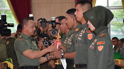 9 Amanat KASAD Jenderal TNI Mulyono Dalam Pembukaan Apel Danrem Dandim Terpusat TA 2018