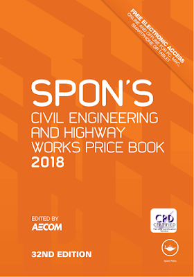 Spon's Civil Engineering and Highway Works Price Book 2018 Edited by Aecom 32nd Edition PDF free Download