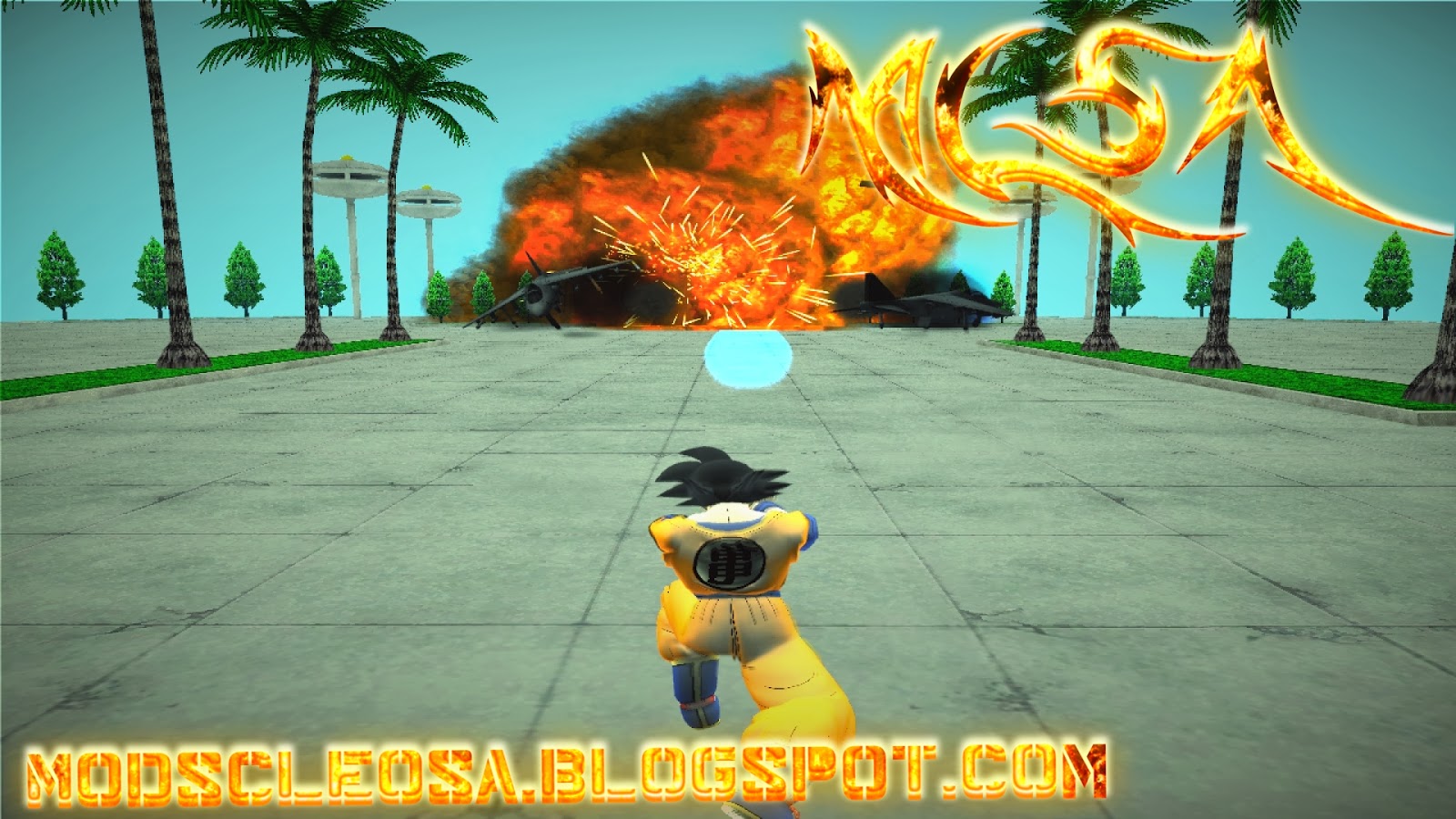 Mods Cleo GTA San Andreas: Kamehameha V1