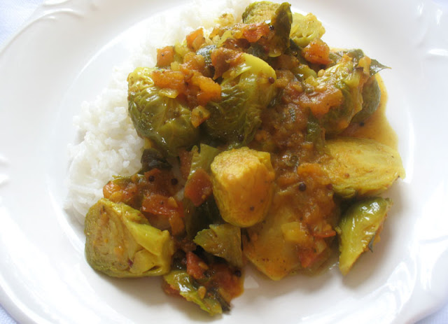 brussels sprouts curry