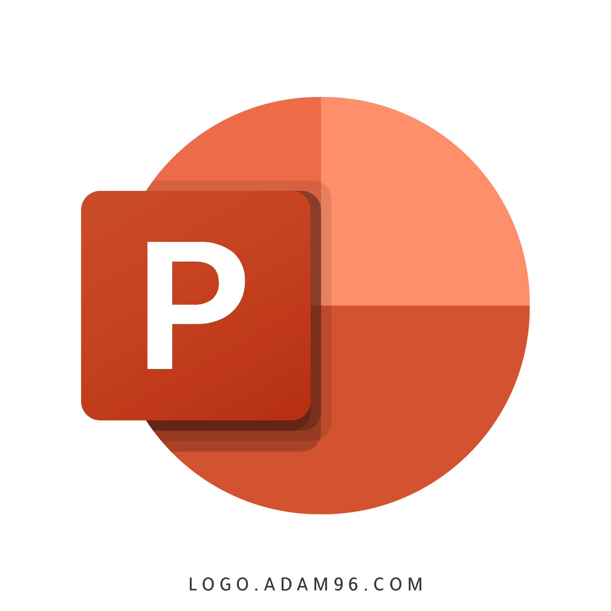 تحميل شعار مايكروسوفت باوربوينت لوجو رسمي عالي الدقة شفاف Logo Microsoft PowerPoint PNG