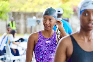 Natation : La nageuse Maesha Saadi a battu le record national de 50m nage libre