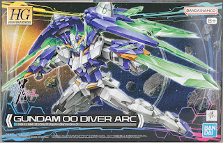 REVIEW HG 1/144 GN-0000DVR/ARC Gundam 00 Diver Arc, Bandai