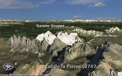 Dolomiten / Geislergruppe in 3D Realitymaps