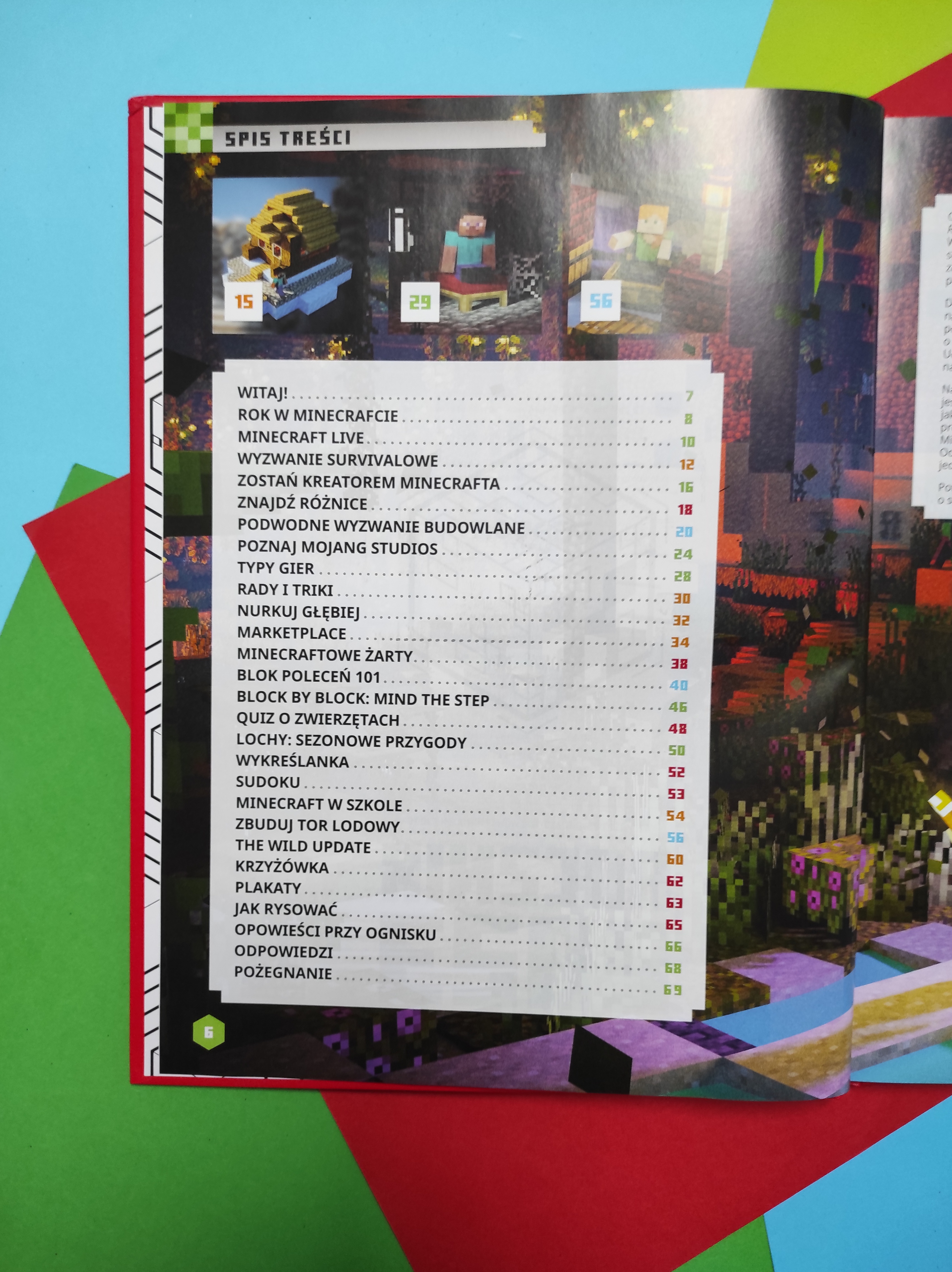 Minecraft rocznik 2023 - listopadowa nowość wydawnictwa Harper kids