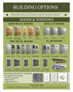 Barn Building Options Doors & Windows
