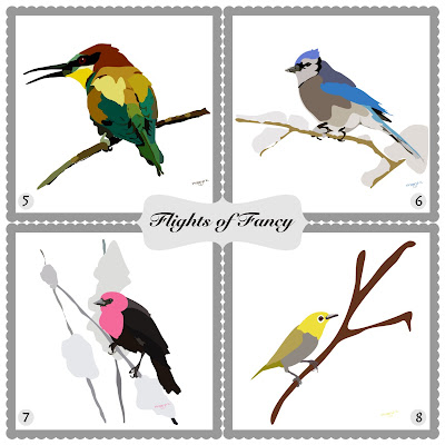 Flights of fancy, bird art of the day