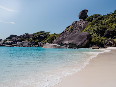 Marine Life and Coral Reefs at the Similan Islands.