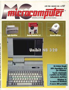 MC MicroComputer 107 - Maggio 1991 | ISSN 1123-2714 | CBR 72 dpi | Mensile | Computer | Hardware | Software | Programmazione | Informatica
Numero volumi : 218
MC MicroComputer, per brevità MC, è stata una delle riviste storiche di informatica in Italia.
Come poche altre riviste dell'epoca, MC MicroComputer dedicava spazio agli argomenti più svariati: oltre alle recensioni approfondite di hardware e software e ai programmi scritti dai lettori o dai redattori, copriva infatti argomenti tecnici quali i linguaggi di programmazione, le architetture dei calcolatori, i cosiddetti giochi intelligenti o Intelligiochi, in cui si proponevano algoritmi e programmi per un approccio ludico alla matematica, alla crittografia, alla linguistica ed alla logica. Ampio spazio della Rivista era dedicato anche alle rubriche Informatica e Diritto, Cittadini & Computer, Grafica, Desktop Publishing, Computer e Video, Digital Imaging e a tante altre.
Tra gli aspetti più originali di questa rivista va ricordata la pubblicazione regolare di brevi racconti, spesso di fantascienza, in una rubrica curata da Elvezio Petrozzi prima e da Marco Calvo poi (un'idea questa poi ripresa da altre riviste tra cui Macworld Italia e Computer Idea).
Un'altra rubrica molto seguita è stata quella della programmazione in C su Amiga curata da Dario de Judicibus.