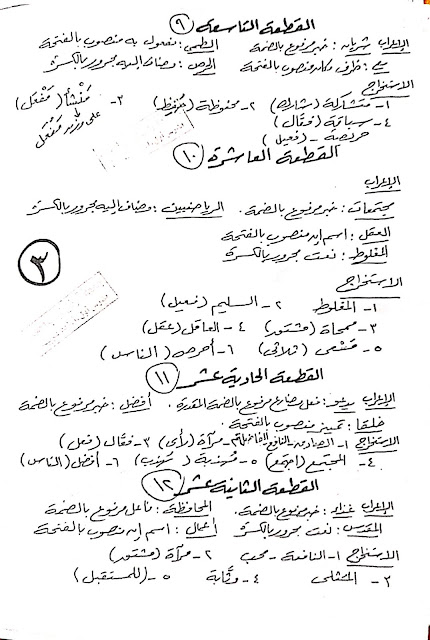  مراجعة قراءة و نصوص للأستاذ الرائع جمعة قرني لبيب للشهادة الإعدادية ترم ثاني 2022 279987612_717429376361448_121623889679095516_n