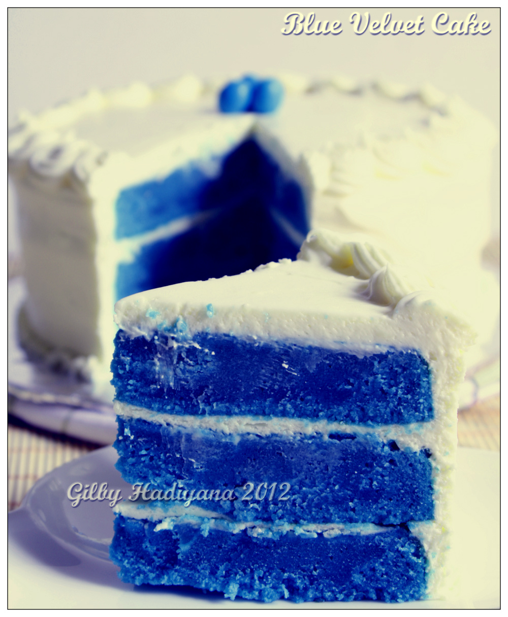 Gilby's Cake and Cookies: Blue Velvet Cake