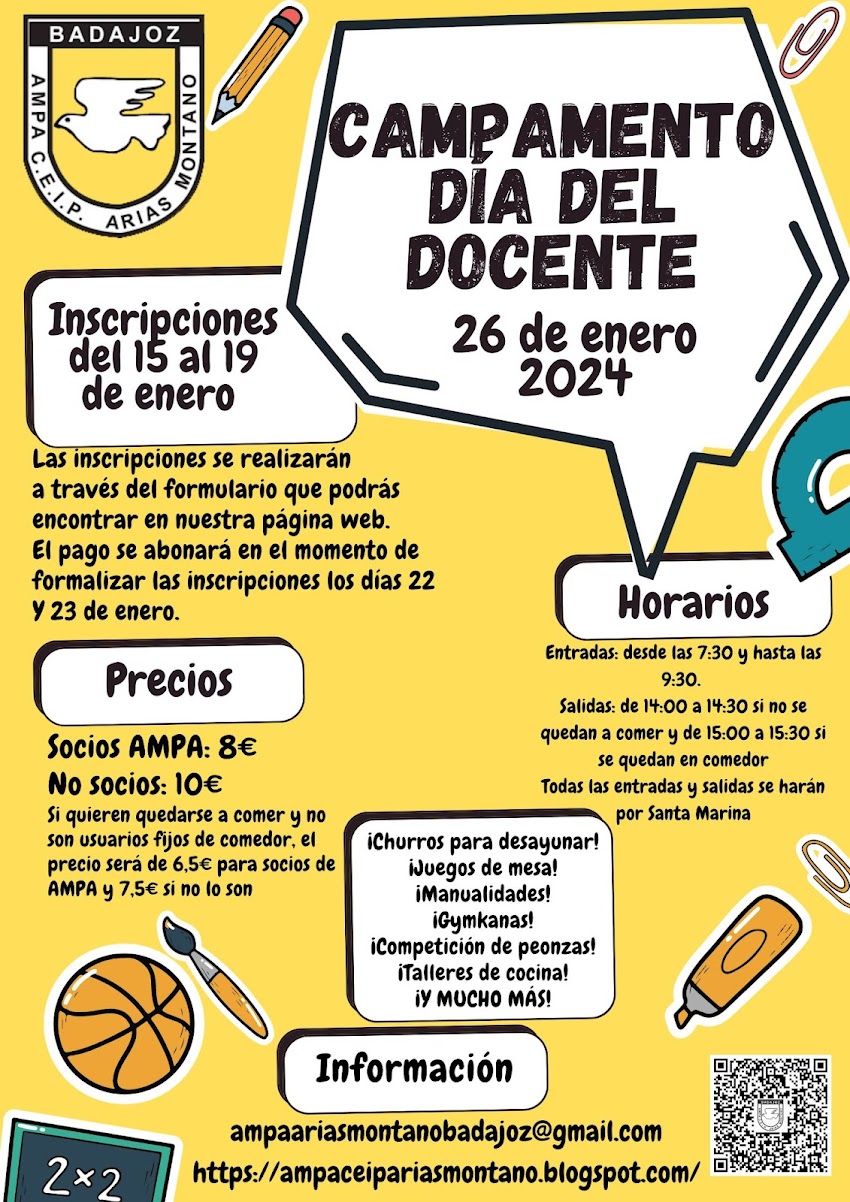 Campamento del docente