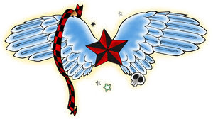 Nice Star Tattoos With Image Tattoo Designs Especially Star Wings Tattoo Picture 3