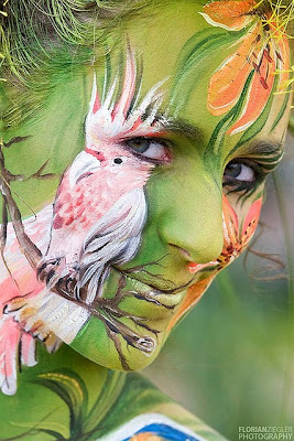 Face Girls Body Painting