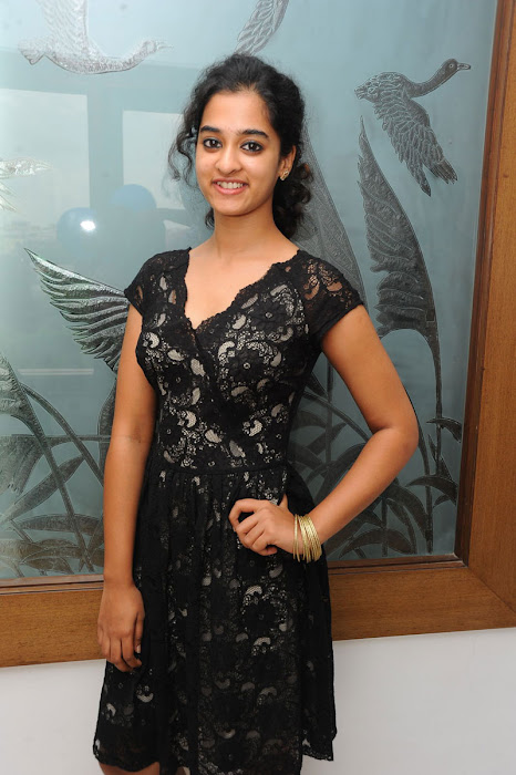 nanditha in black dress unseen pics