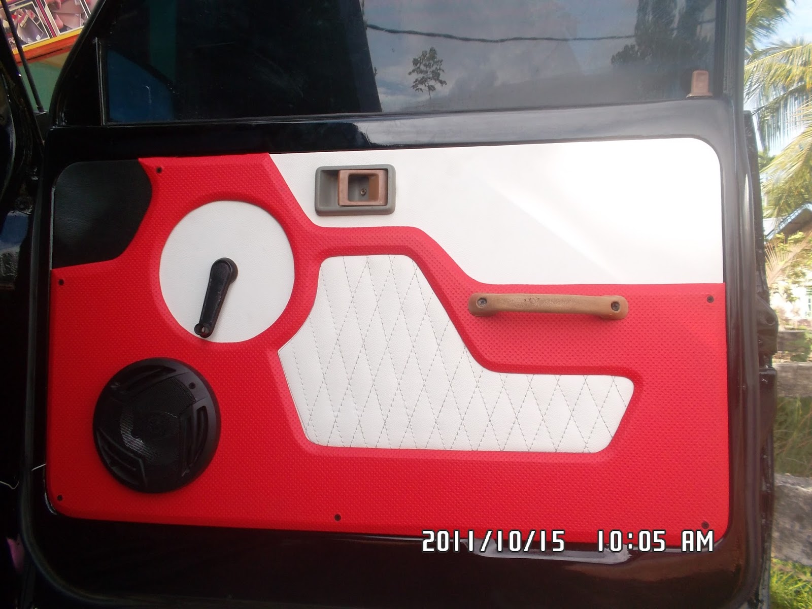 Plapon Pintu Kijang Modif Jok Mobil