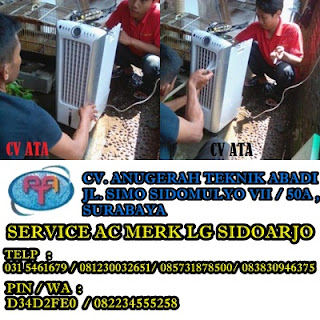 SERVICE AC MERK LG WILAYAH SIDOARJO