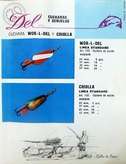 el roble taller de pesca señuelos del argentina del argentinian fishing lures