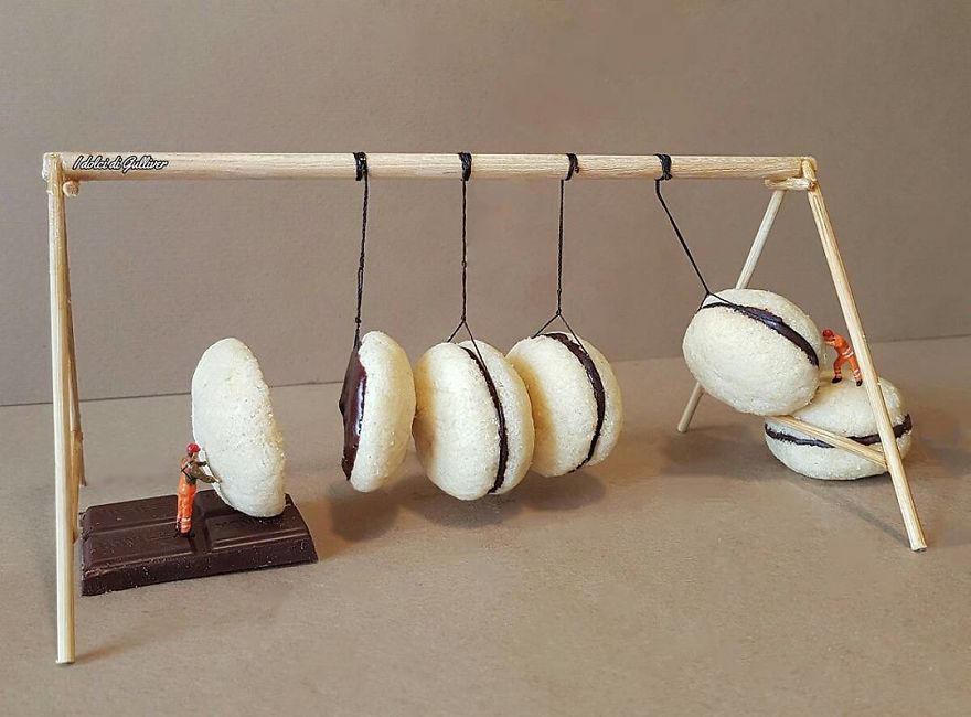 Italian Culinary Expert Creates Lifelike Miniatures Through Pastry