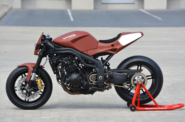 Triumph Speed Triple 1050 By Walzwerk Racing Hell Kustom