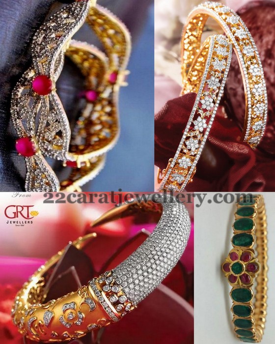 GRT Jewellers Complete Dailywear Bangles Part1 with weight & wastage |  Bangles Starting 4.9% wastage - YouTube