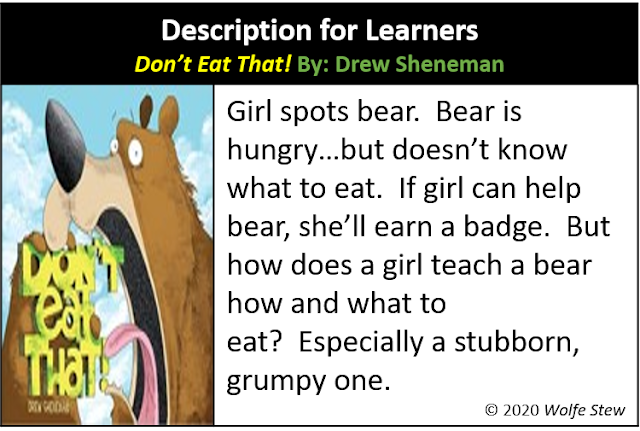 A "Don't Eat That!" summary tailored for learners.